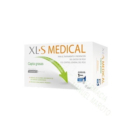 XLS MEDICAL CAPTAGRASAS 180 CAPS
