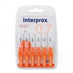 INTERPROX SUPER MICRO 6U RECTOS (NARANJA) 0.7MM