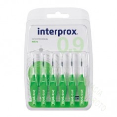 INTERPROX MICRO 6U RECTOS (VERDE) 0.9MM