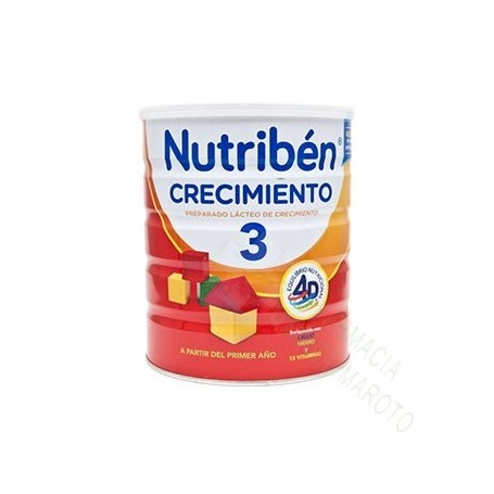 NUTRIBEN CRECIMIENTO 3 (800 Gr)