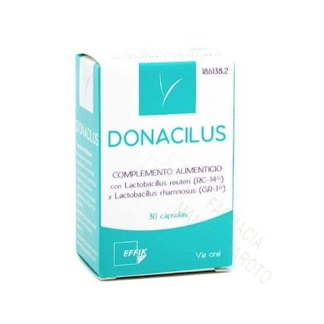 DONACILUS 30 CAPS PROBIOTICO (EN CAJONERA VITAMINAS)