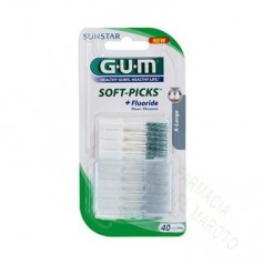 GUM SOFT PICKS X-LARGE 40 UN