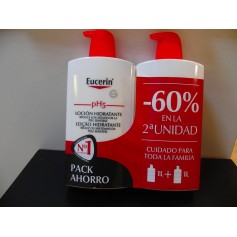 Eucerin locion 1 L -60% 2ª U